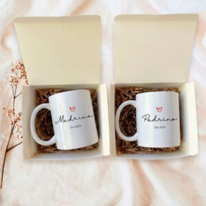 Taza Personalizada para Futuros Padrinos