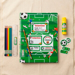 Kit de Etiquetas Escolares Personalizadas - Ropa y Utiles