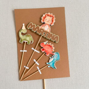 Kit cake toppers personalizado