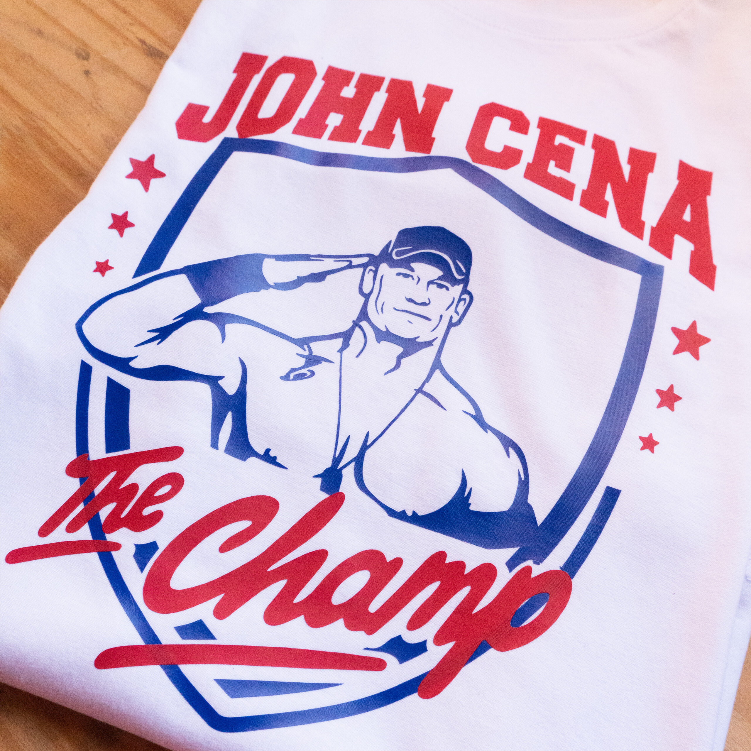 Remera John Cena / vinilo textil - Imagen 3