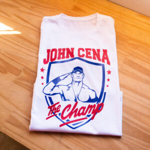 Remera John Cena / vinilo textil